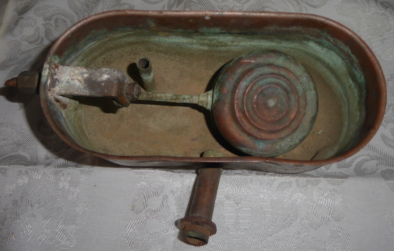 Vintage Small Copper Fuel Tank