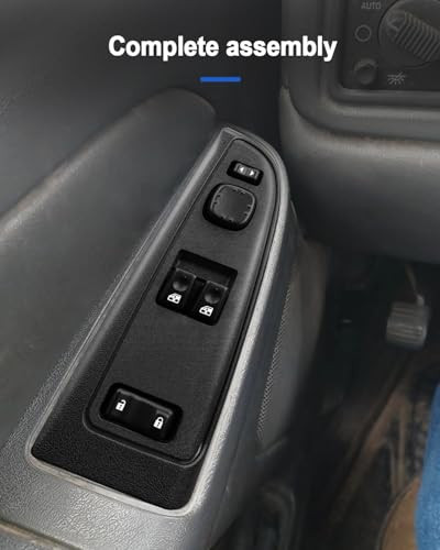 15883318 Master Power Window Switch w/Bezel Front Driver Side Fit for Chevy