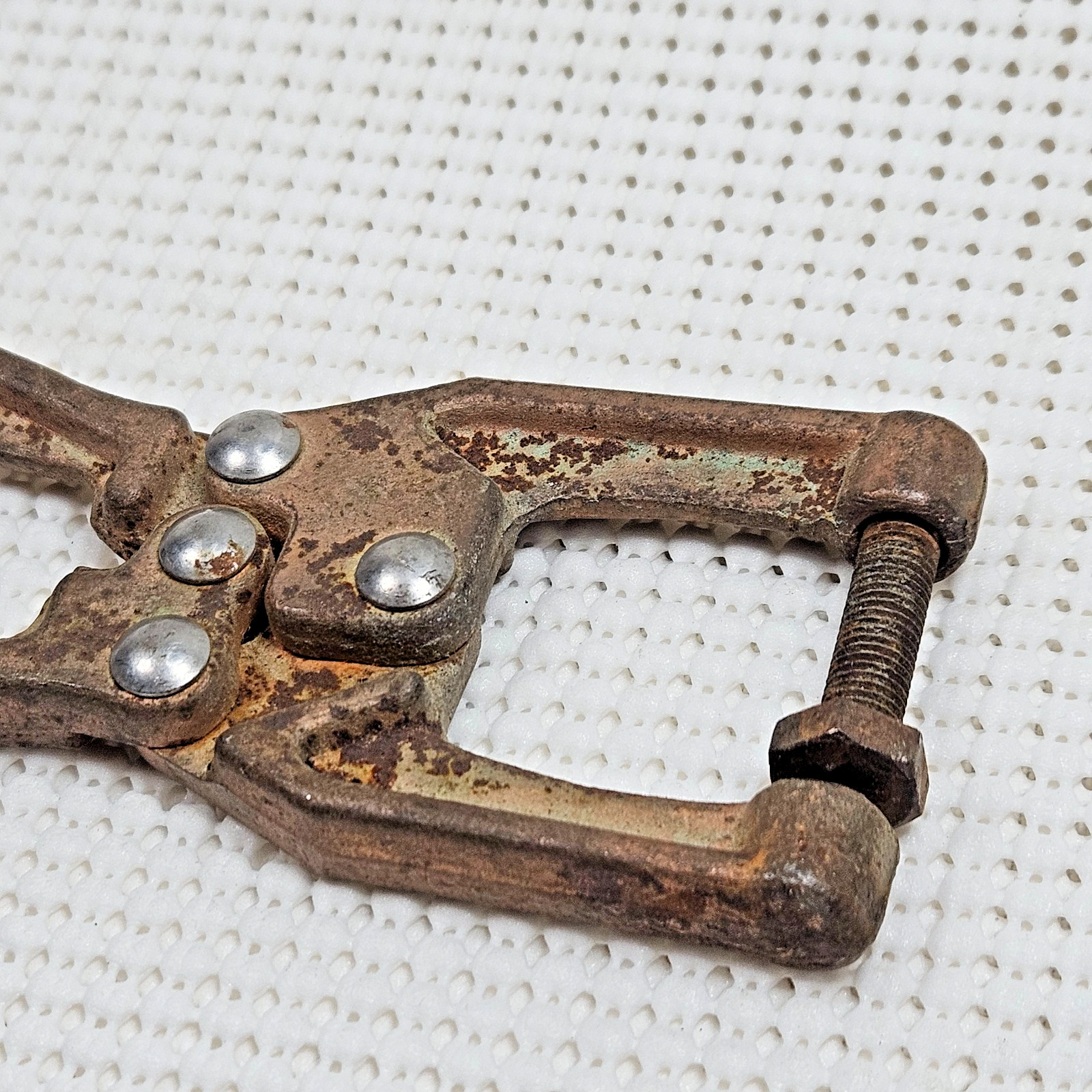 Vintage Welding Toggle Clamp Pliers Machinist