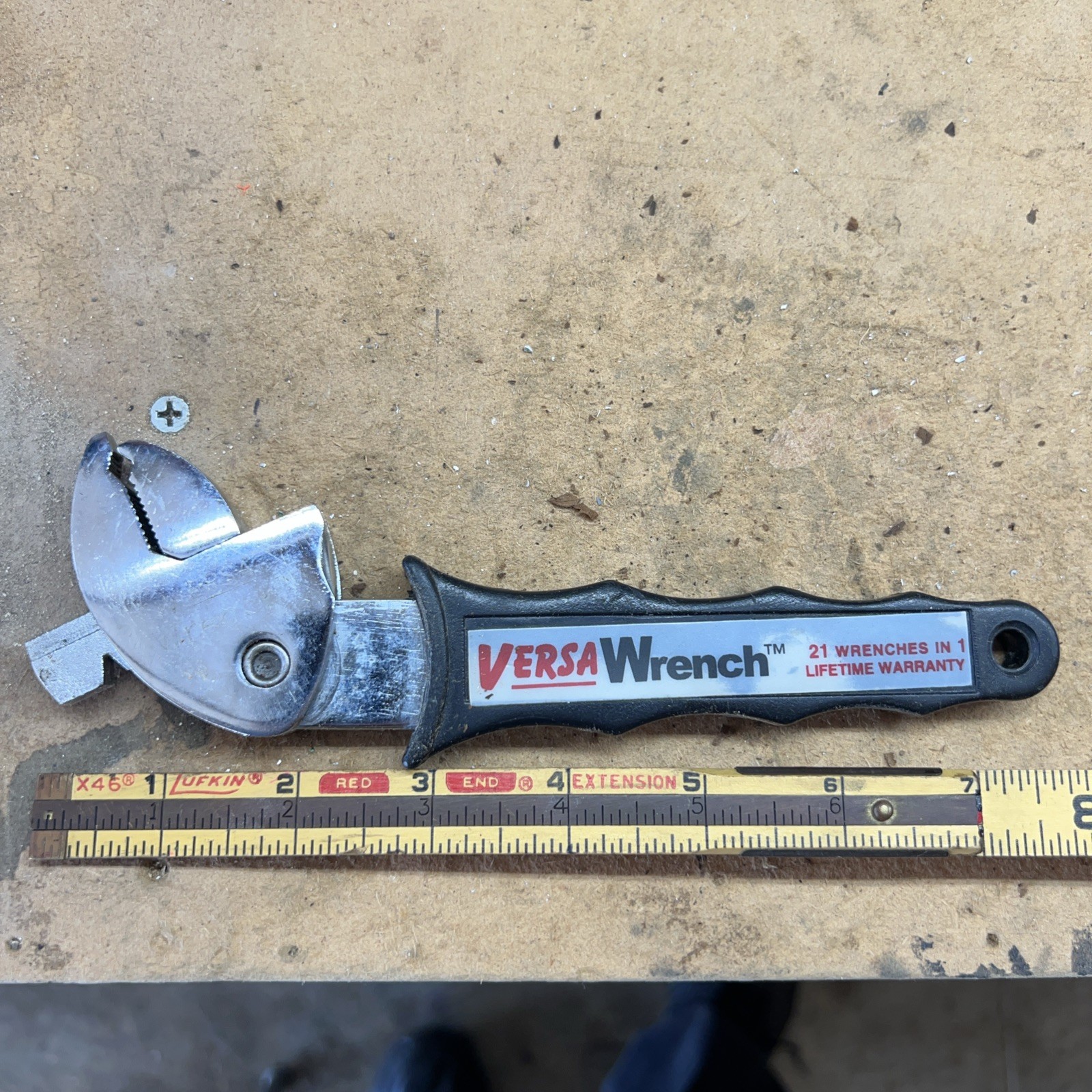 Versa Wrench: 21 Wrenches in 1: Self Adjusting 10-25.5mm / 3/8″-1″