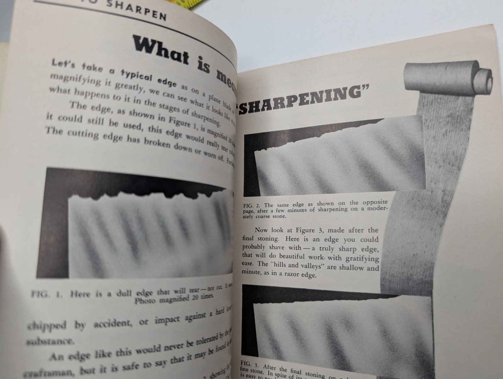 Vtg c1951 How To Sharpen Booklet Behr-Manning Norton Abrasives Tool Knife Axe