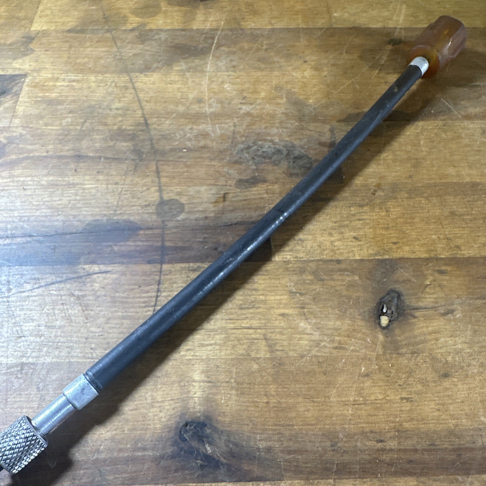 Vintage Xcelite No. 112 Specialty Carburetor Flex Shaft Hex Driver Tool