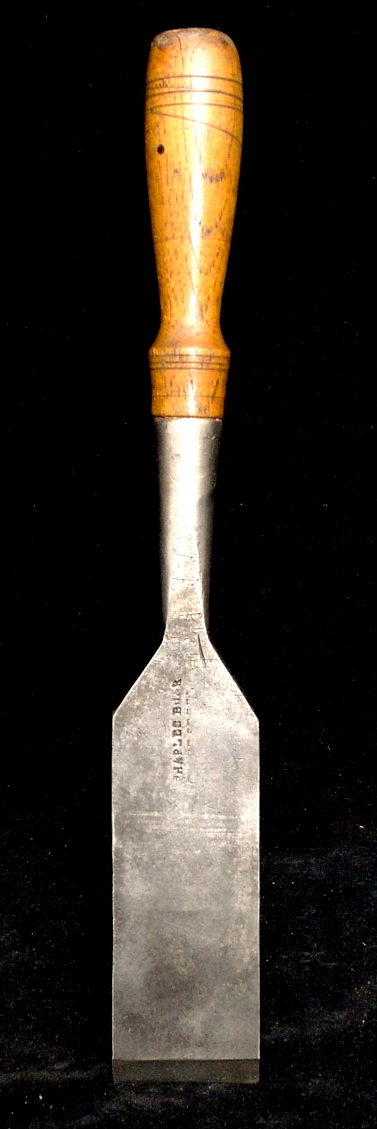 VINTAGE 1 3/4″ CAST STEEL -CHARLES BUCK- SOCKET FRAMING CHISEL 19th CENTURY EX+