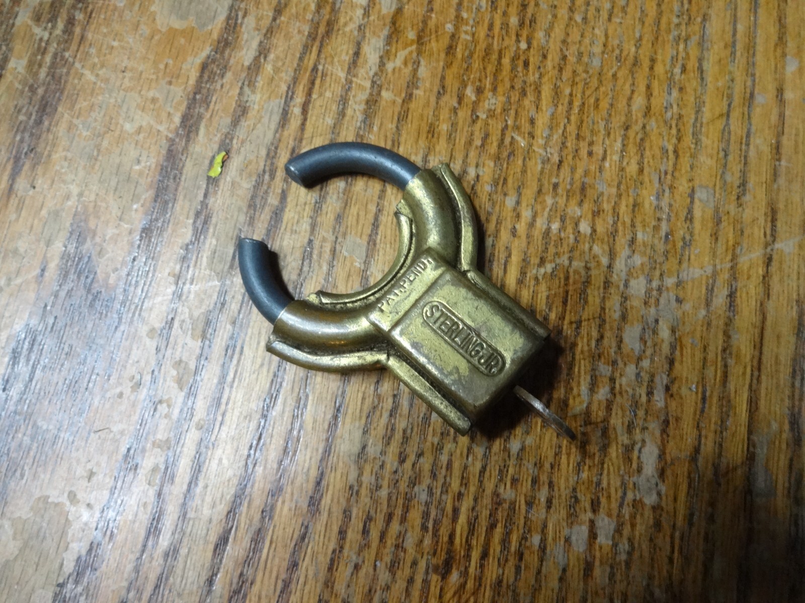 Vintage No. 143 Sterling Jr Lock Minneapolis, MN Made in USA Working w/ 2 Keys