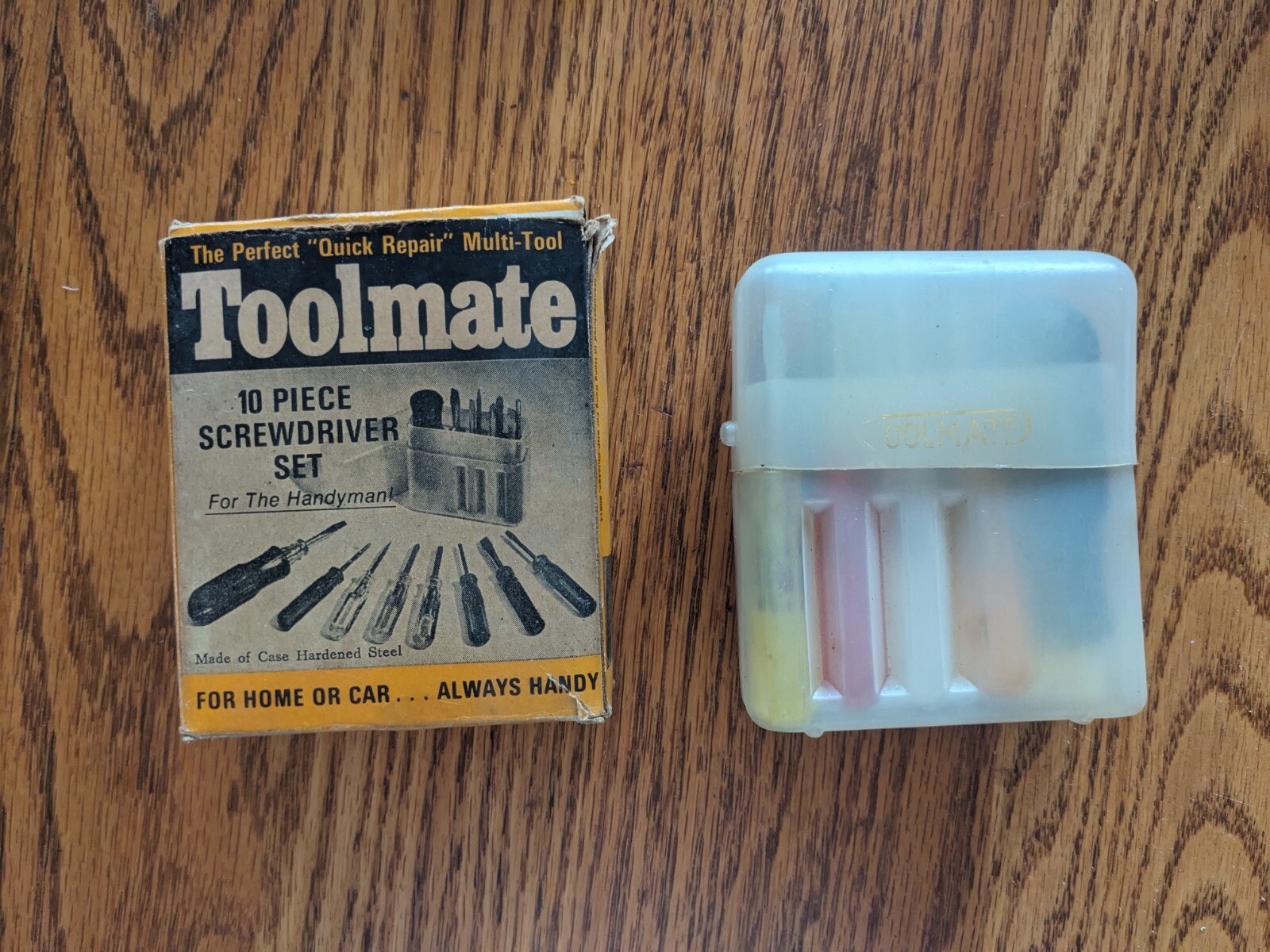 Vintage Tool Mate 10 pc. set with original box