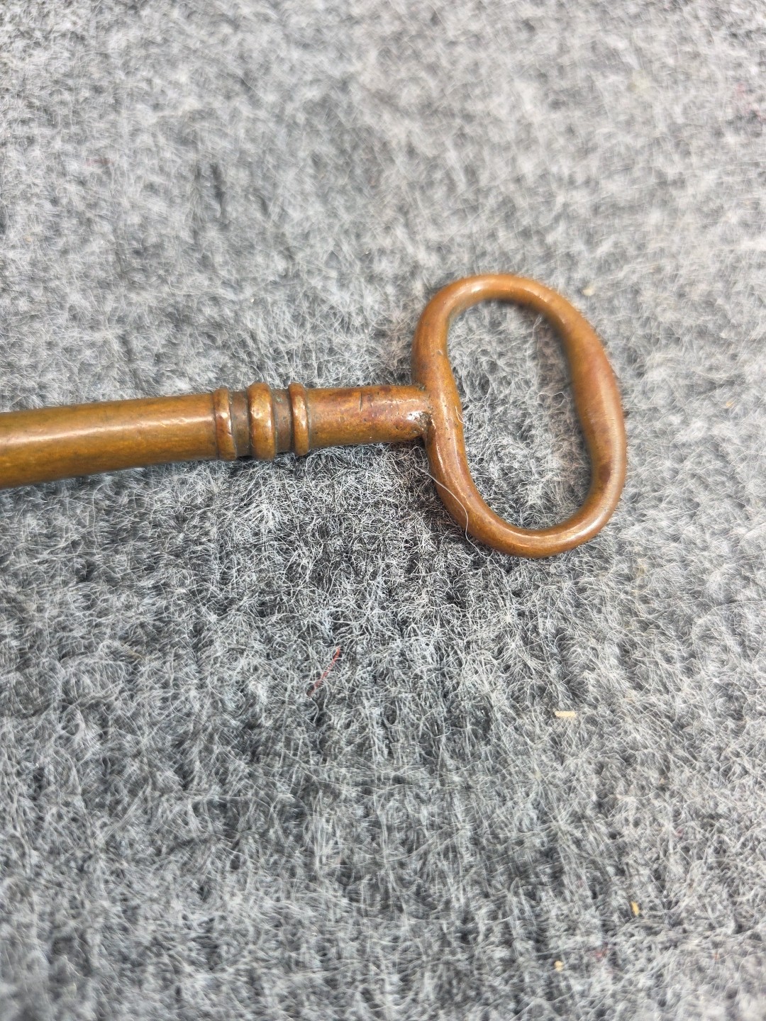 Vintage Large Barrel Skeleton Key Handle Antique Door Key Rustic Decor
