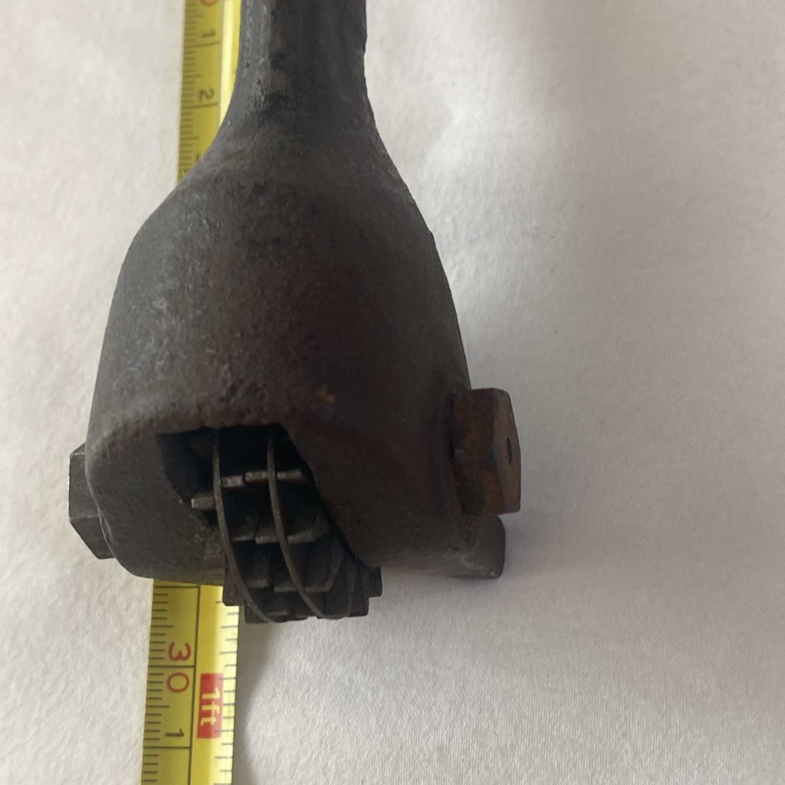 Vintage Cast Iron Grinder Wheel Dressing Tool Grinding Stone Honing Old Tool