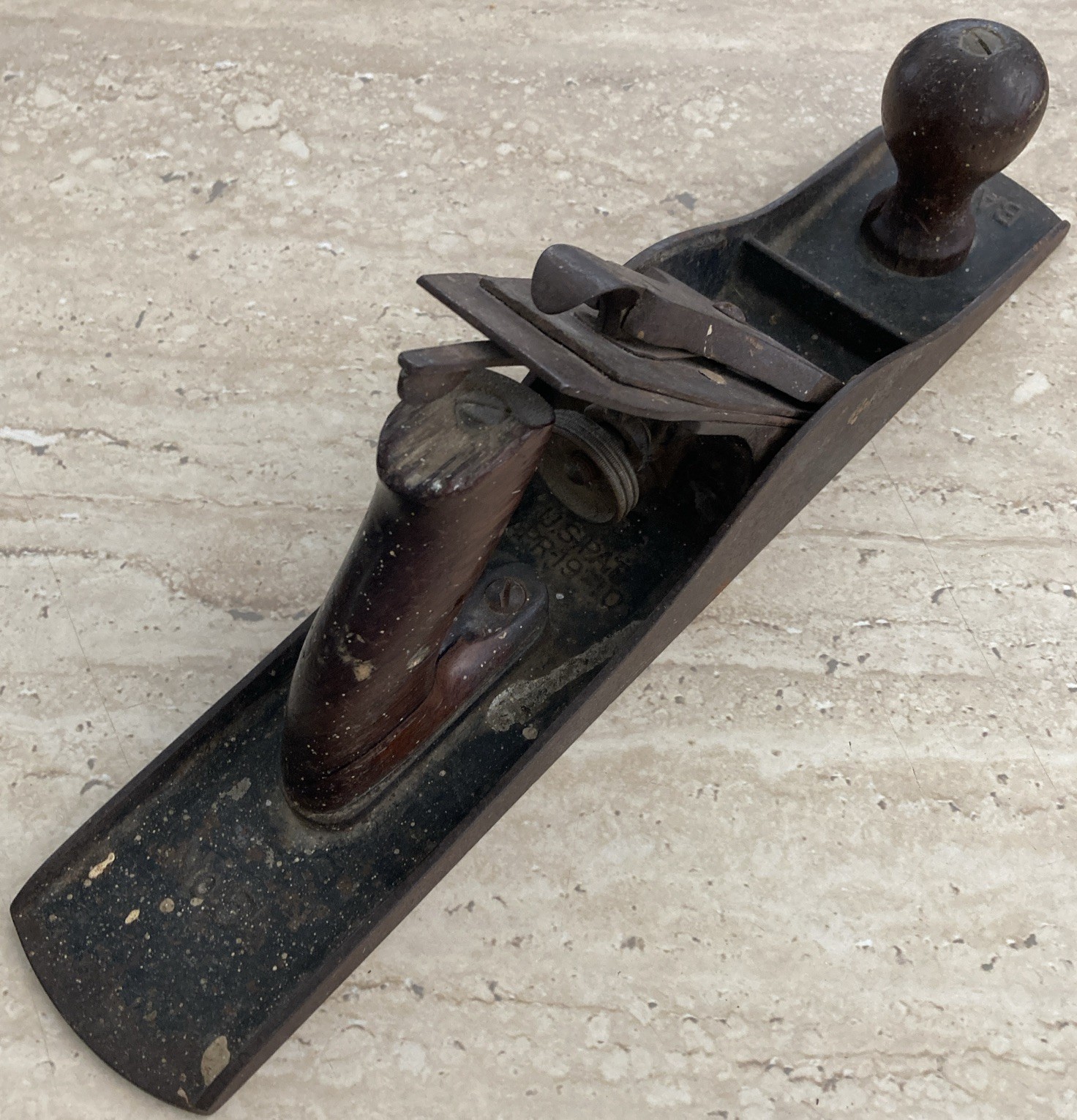 Stanley Bailey No. 5 1/2 11 Corrugated Bottom Plane (1910-1918)