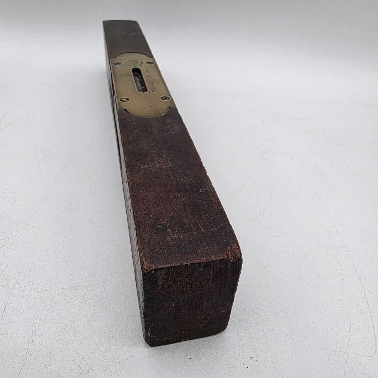 1912 Zenith Marshall Wells 12″ Wooden Level Oct-29-1912