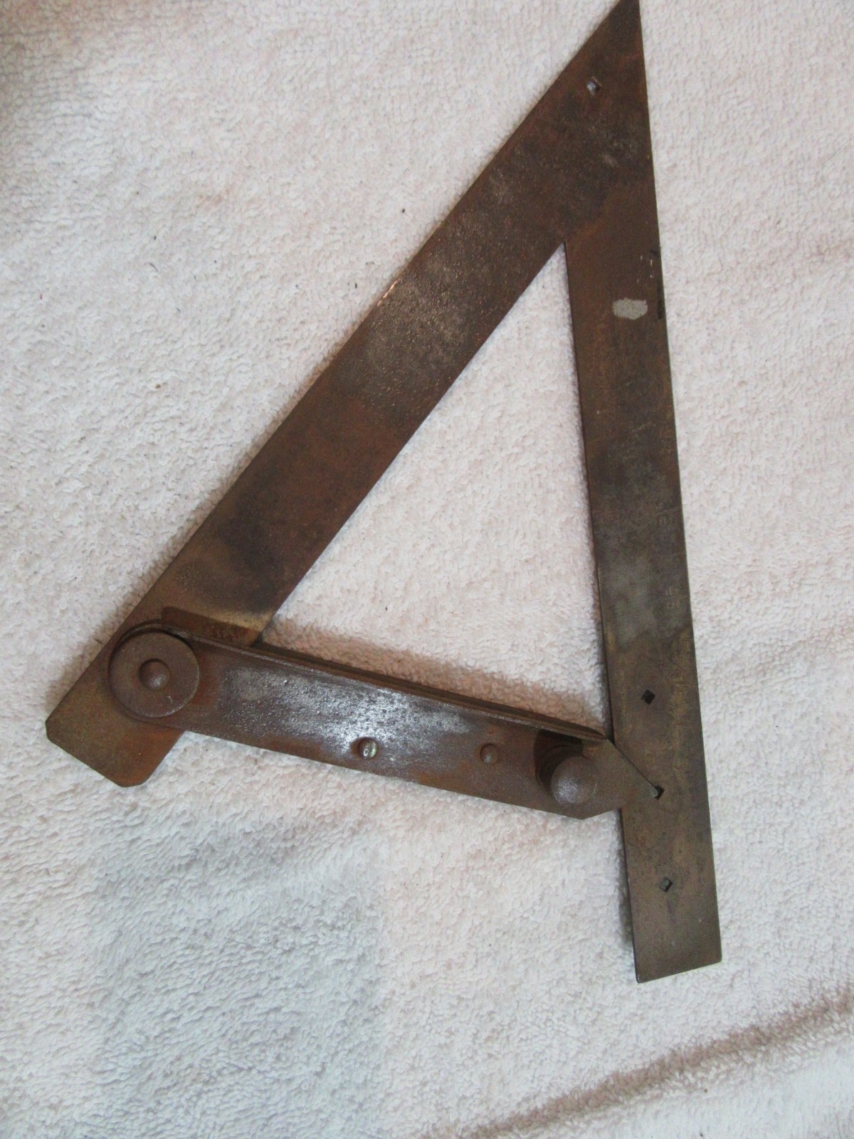 Antique Jordan Germany “Hall Patent” Adjustable Mitre Square in Fair Shape