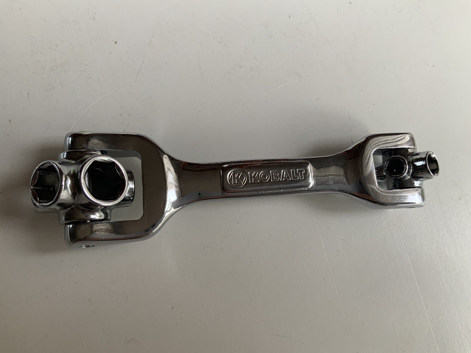 Kobalt 10 in 1 swivel socket wrench Dogbone 568269-01