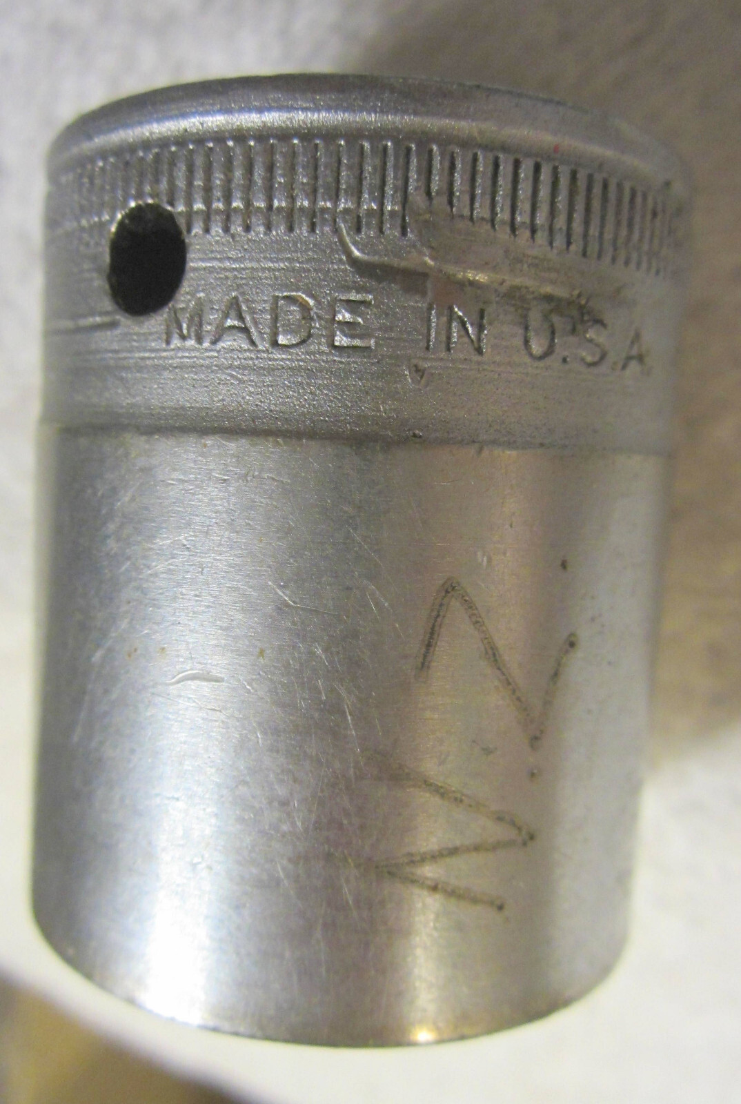 1946,1 1/8″ Snap-On SW-360 1/2, 12 Point Socket 1/2″ Dr tool VTG early
