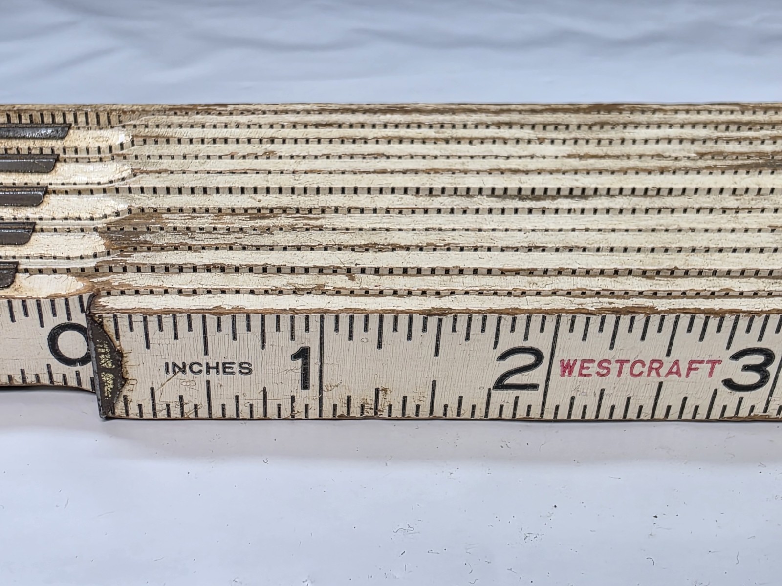 Westcraft 72″ Wood Ruler with 8″ Brass Extenstion