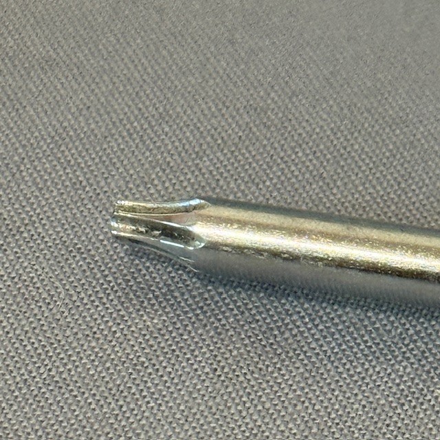 Vintage Tools Craftsman Screwdriver Phillips Torx Star Head 6″ inch Clear T10 US