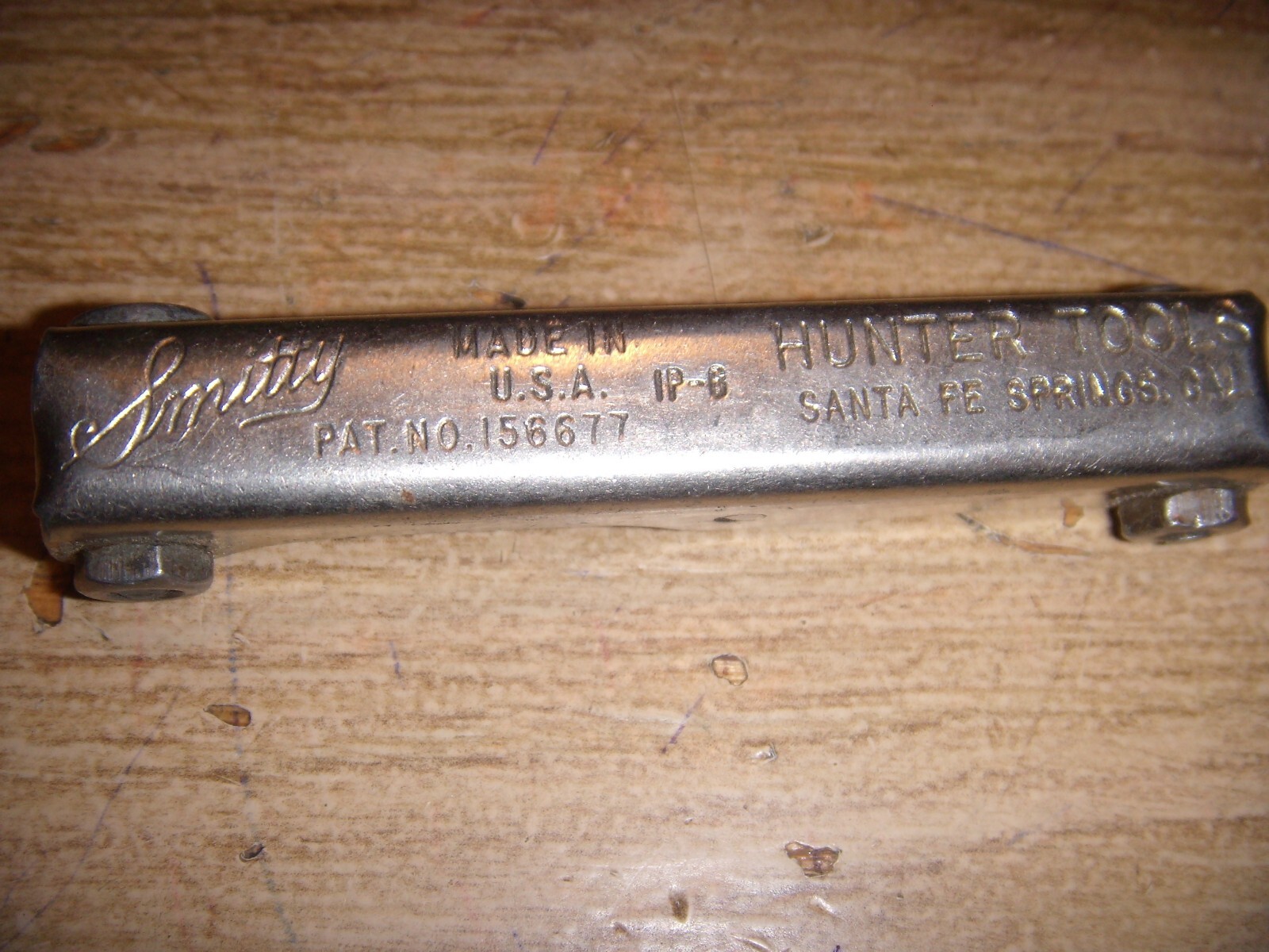Vintage HUNTER TOOLS ( SMITTY ) IP-8 USA ELLEN WRENCHES