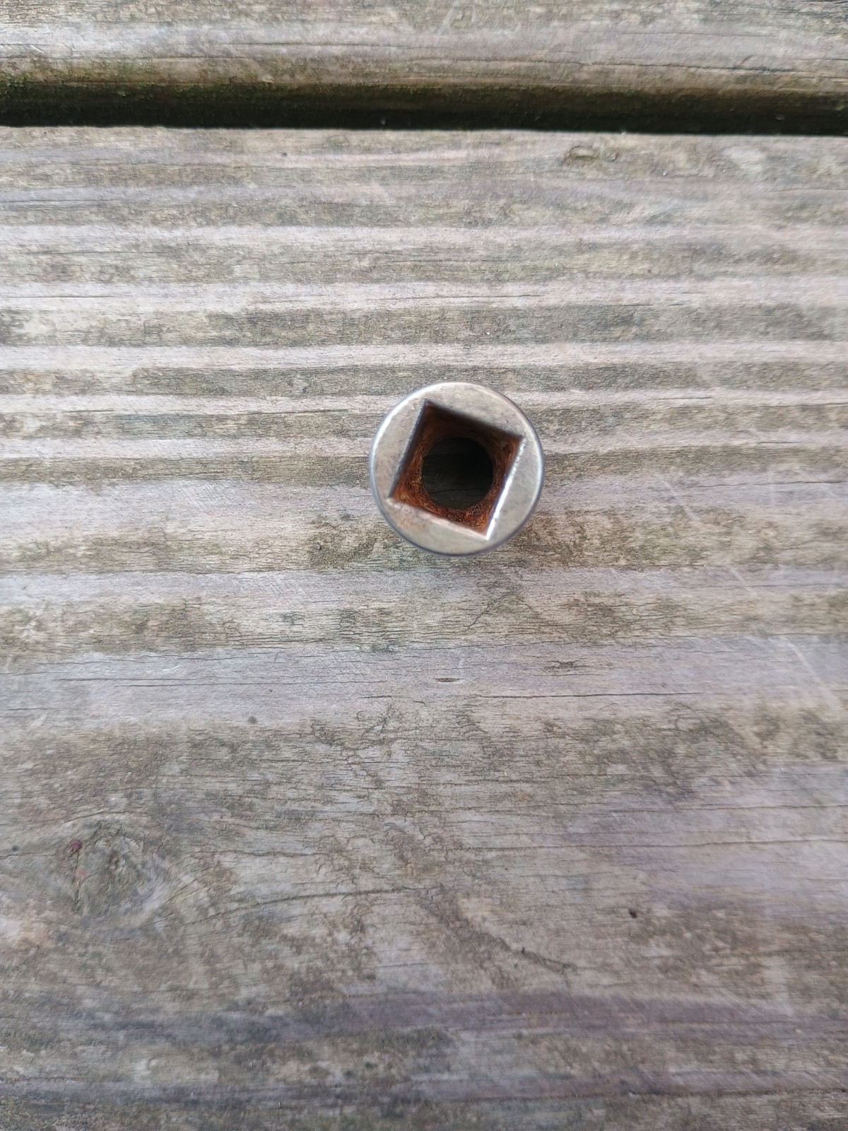 Vintage Indestro Super 7/16″ 12 Point Shallow Socket 3/8″ Drive 2714 USA