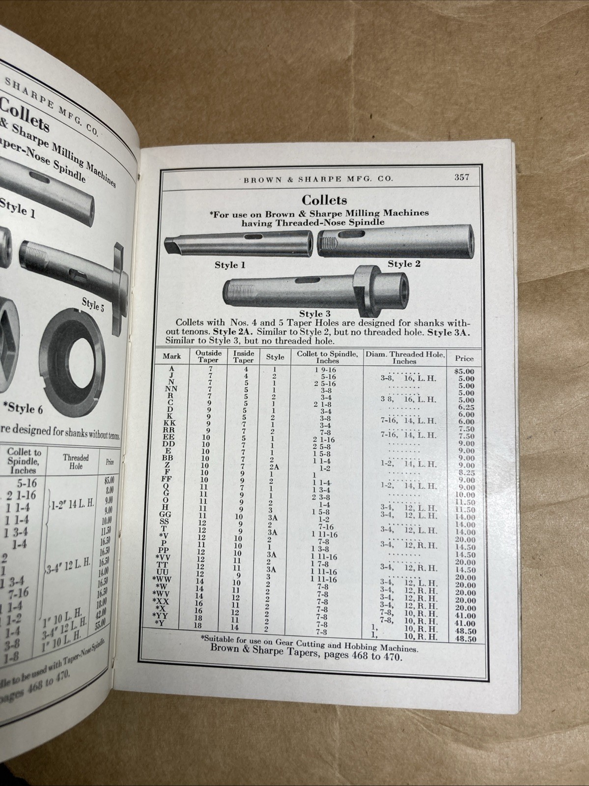 1938 Brown & Sharpe Small Tools Catalog No. 33 Vintage, Providence RI