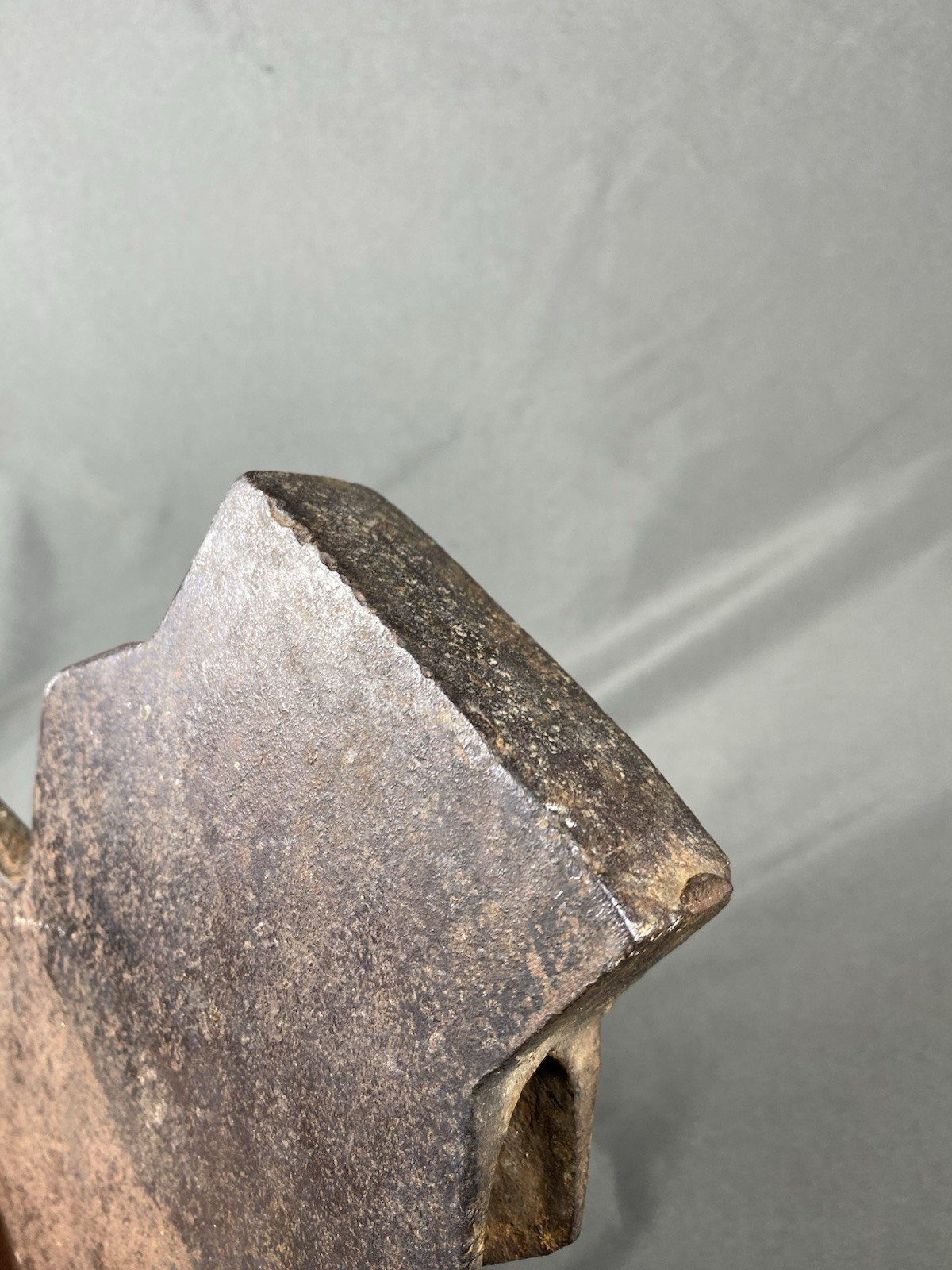 Old Rusty Collins Large Hewing Axe Head – 6.25 Lbs