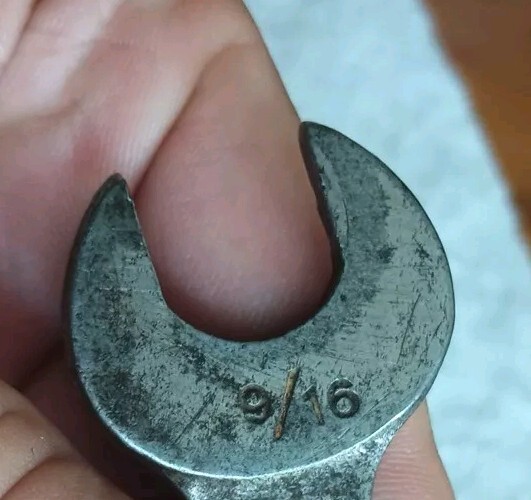 VINTAGE ANTIQUE HERBRAND TAPPET WRENCH H-2 9/16 X 1/2 MID TO LATE 1920’S