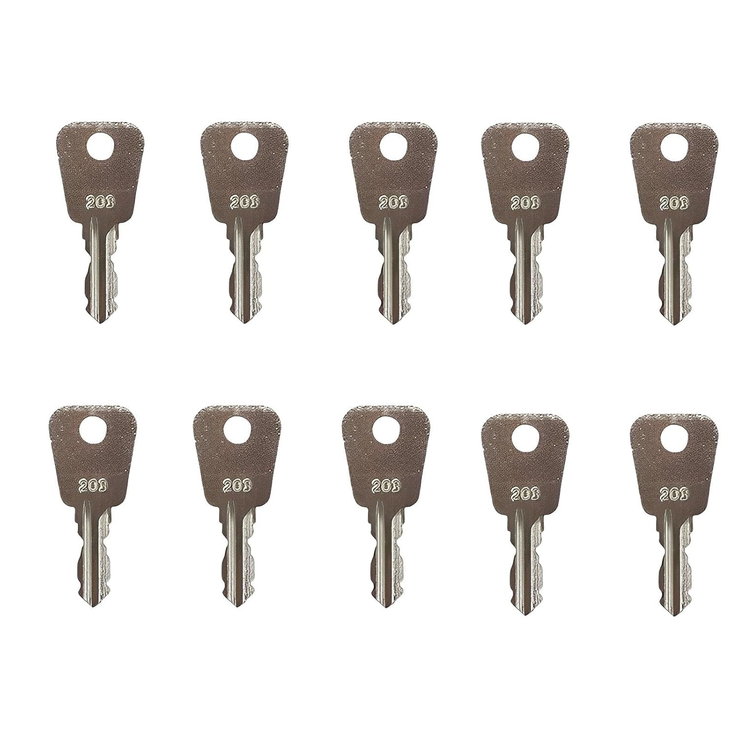 10 * 3HAC052287-002 Control Cabinet Key Automatic Gear Switch Key | For ABB Robo