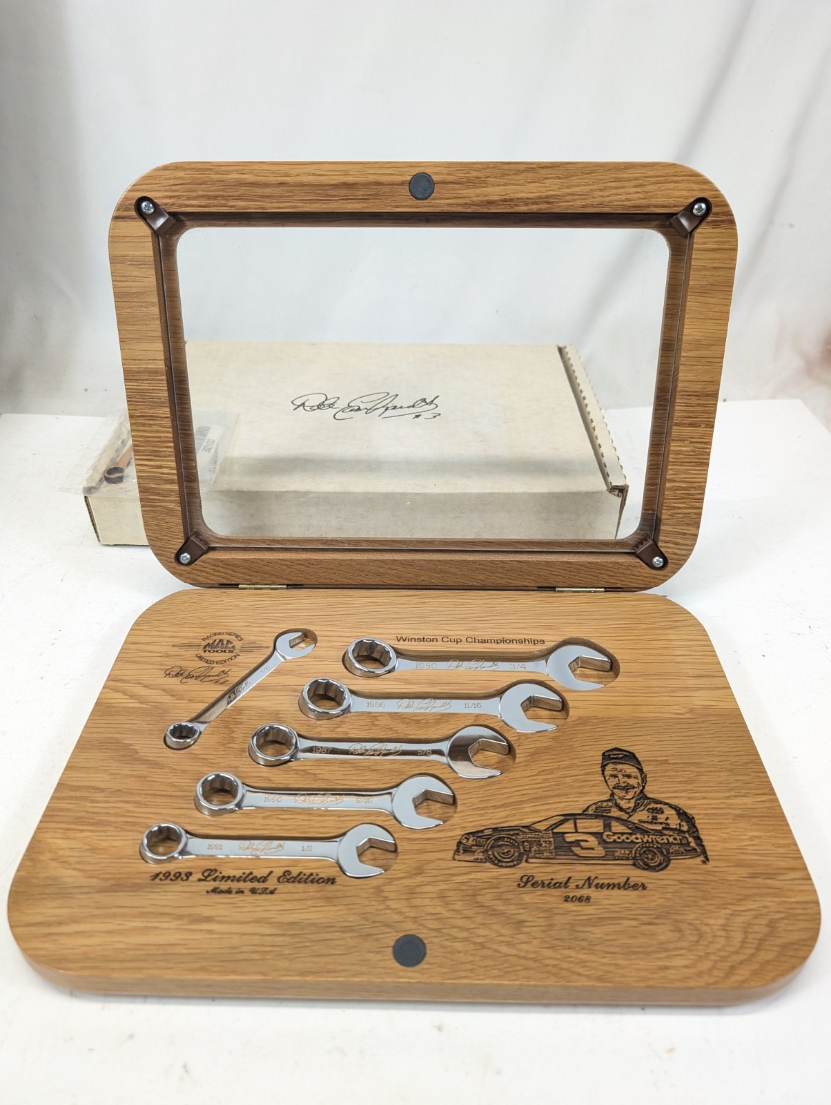 MAC Dale Earnhardt #3 Limited Edition Racing Short SAE Combination Wrench Set