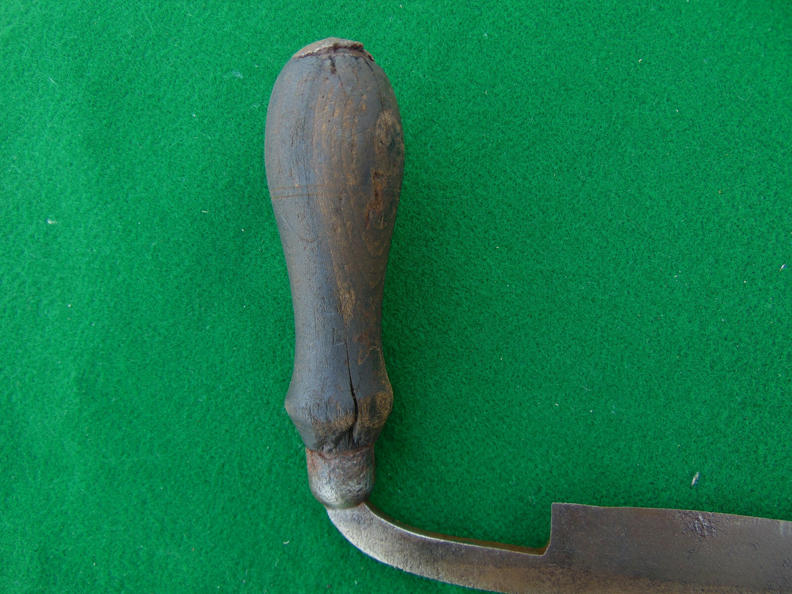 Antique Peck Stow & Wilcox CO 10″ BLADE Draw Shave Knife 16 1/2″ OA Clean