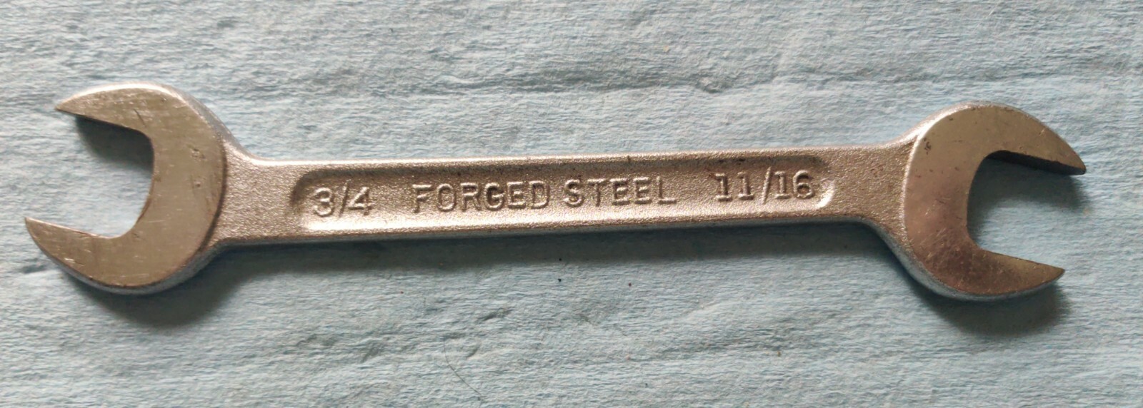Vintage TRU FIT Tools Open End Wrench 3/4″ x 11/16″ SAE Tool Made in USA Tool