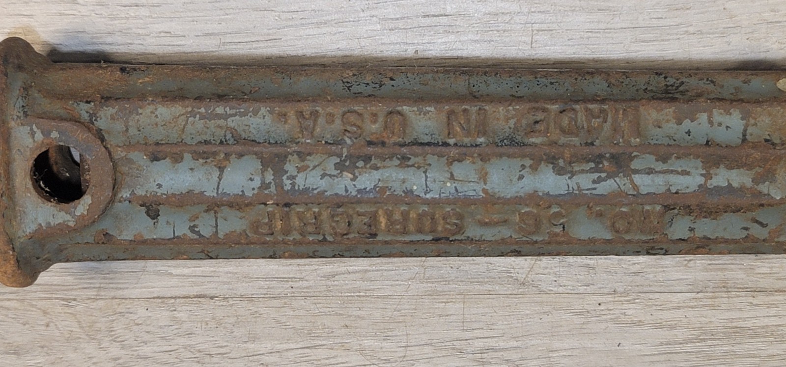 Vintage Nail Puller Tool Crescent Bridgeport No. 56 Suregrip Slide Handle