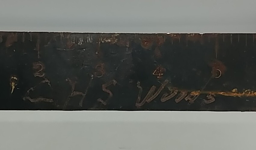 VINTAGE Stanley No. 12TS 6 Inch Try Square (B3-i10)