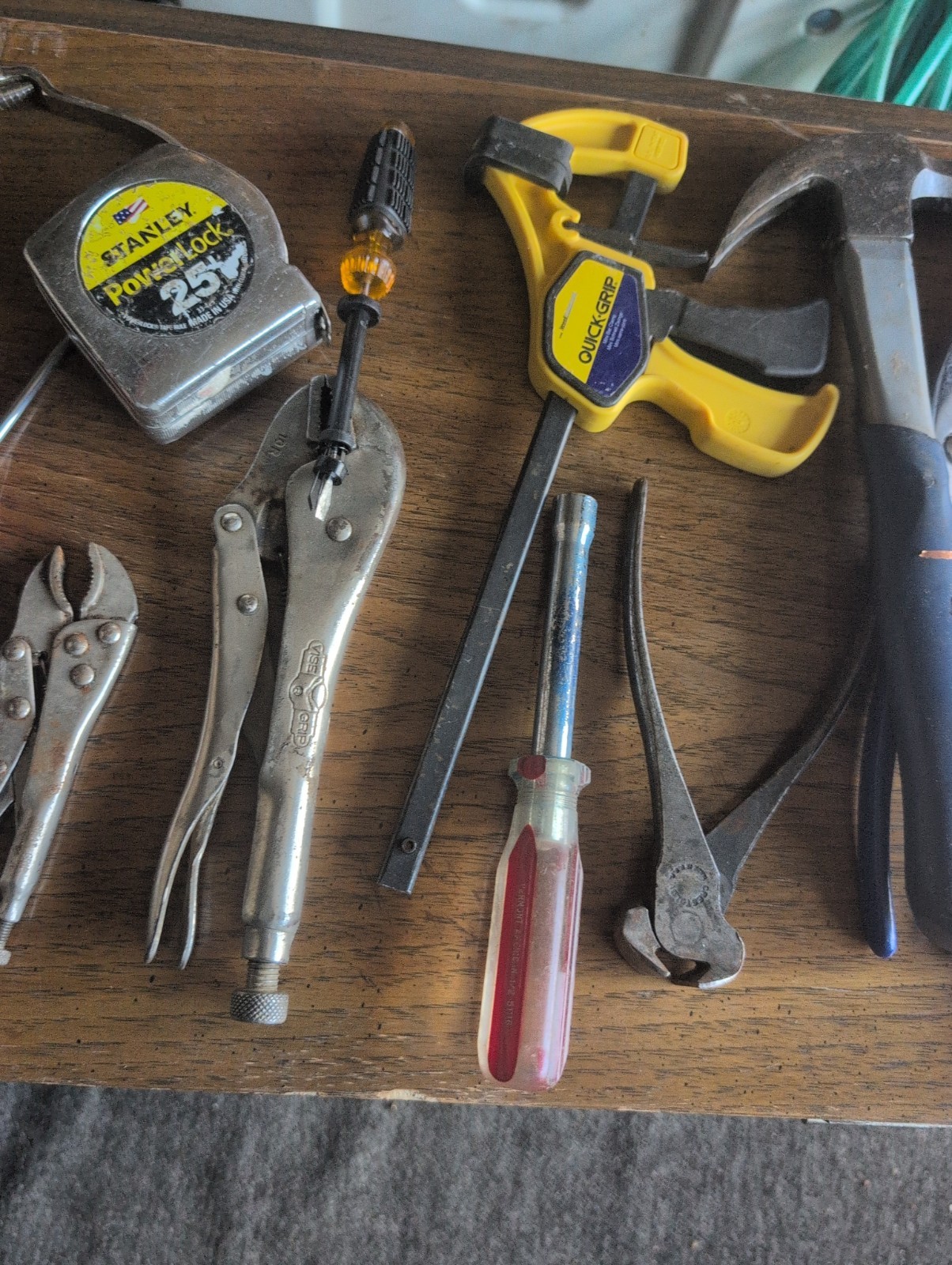 Large Lot of Screw Drivers/Pliers/Vise Grips Misc Tools Tons Here ALL WORKING