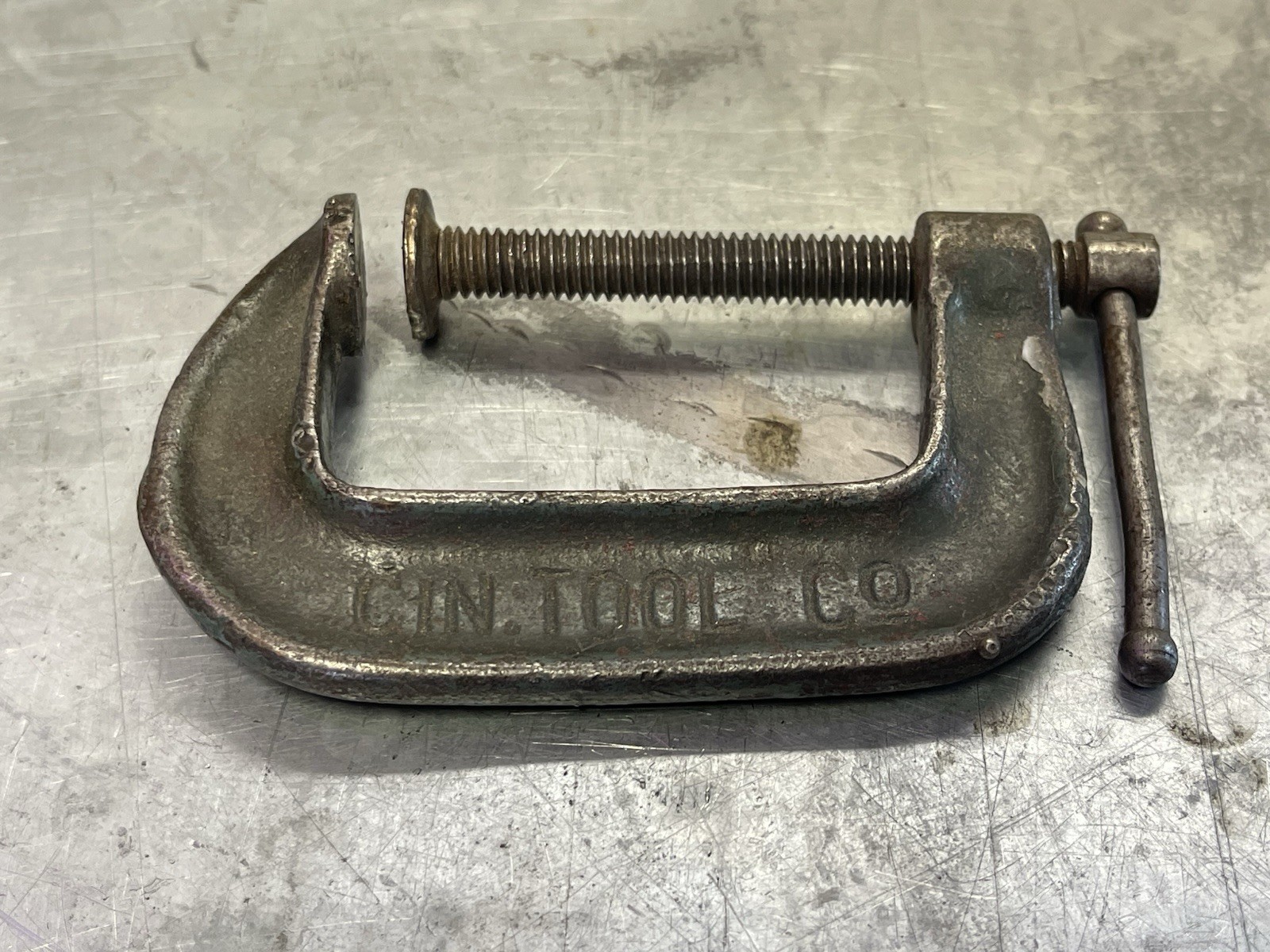 Vintage (Cincinnati) CIN. TOOL CO. No. 549 2″ C Clamp Made In USA
