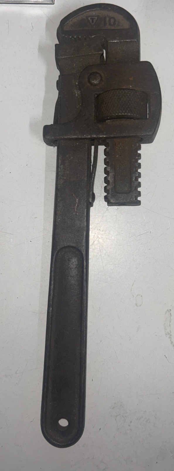 Vintage Tobrin 10 Pipe Wrench Made in USA