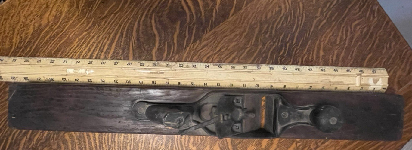 28″ ANTIQUE~ STANLEY PLANE~GL CONARD XL #33~ MISSING BLADE
