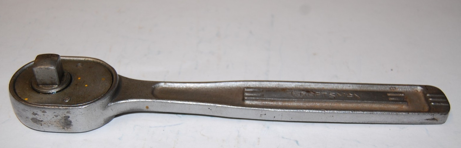 Vintage Craftsman 1/2″ Drive Ratchet Circle U USA 1940’s Made By PLOMB