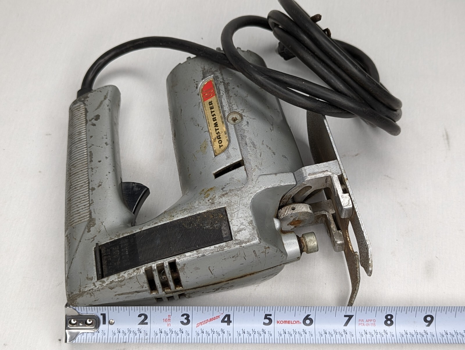 TOASTMASTER by McGraw-Edison Co 5503 Electric Sabre Jig Saw *Parts or Repair*