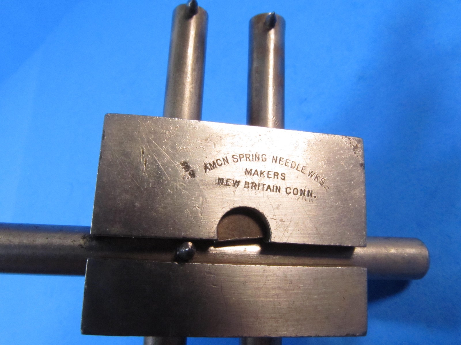 lot 2 C W Reeves triple beam marking gauges both marked but different marks