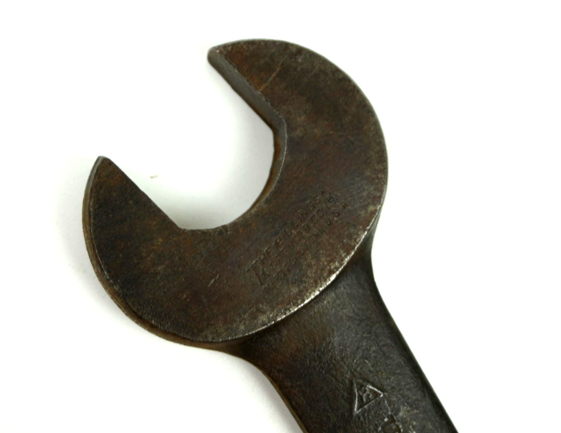 Billings & Spencer Co. 5/8″ X 3/4″ U.S.S. Open End Wrench U 158 D USA VTG