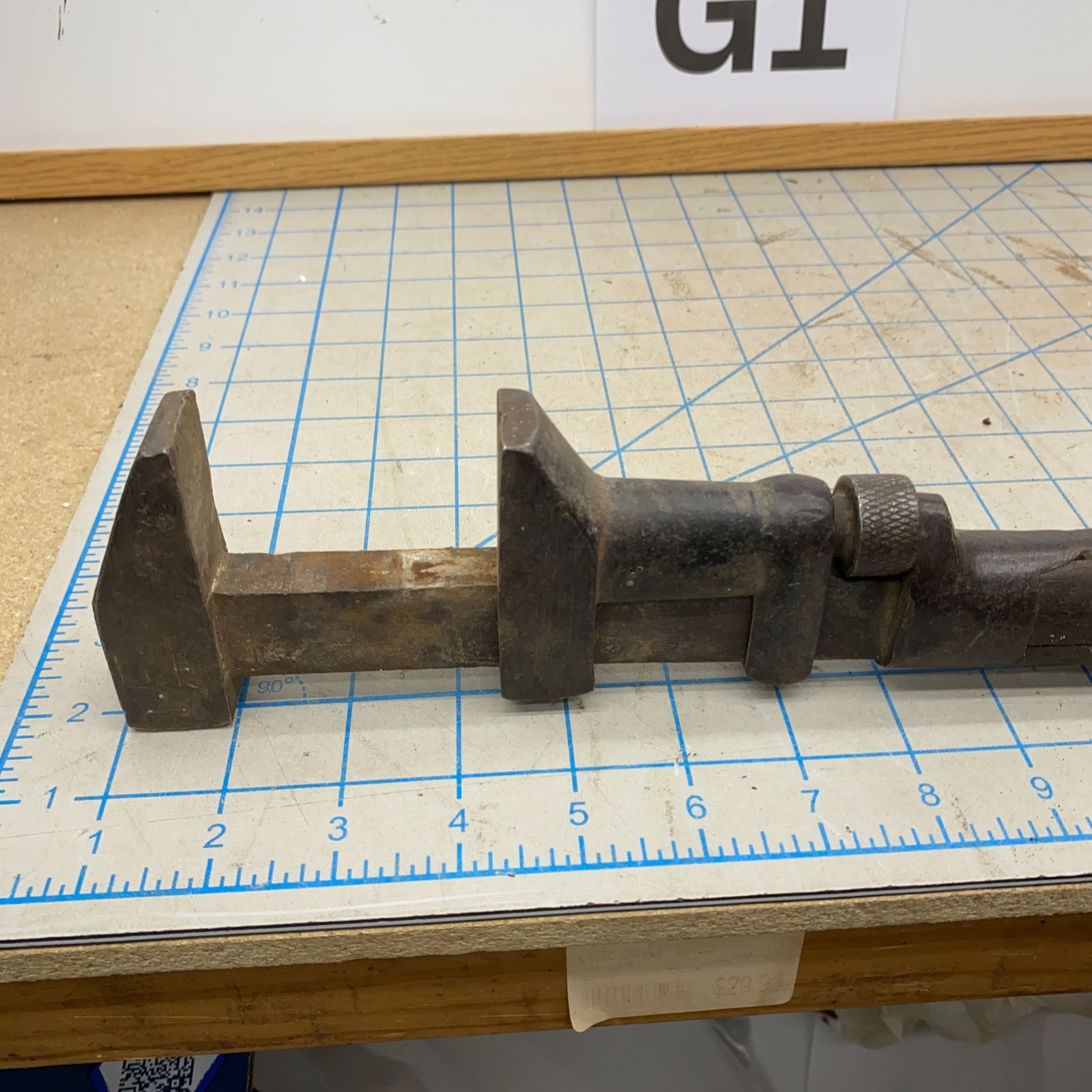 Vintage 12” Adjustable Monkey Wrench USA COES WRENCH CO.?