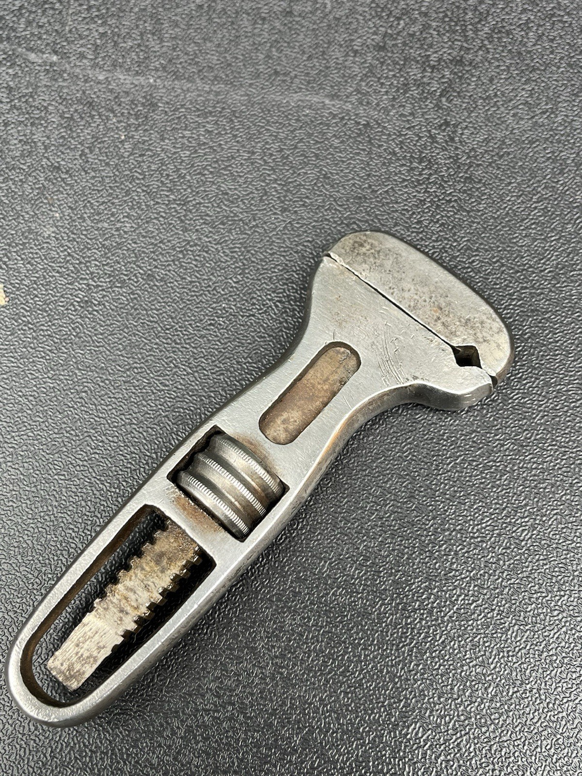 Vintage STAHL 4-1/2” Adjustable Key Nut Spanner Wrench Vintage Tools