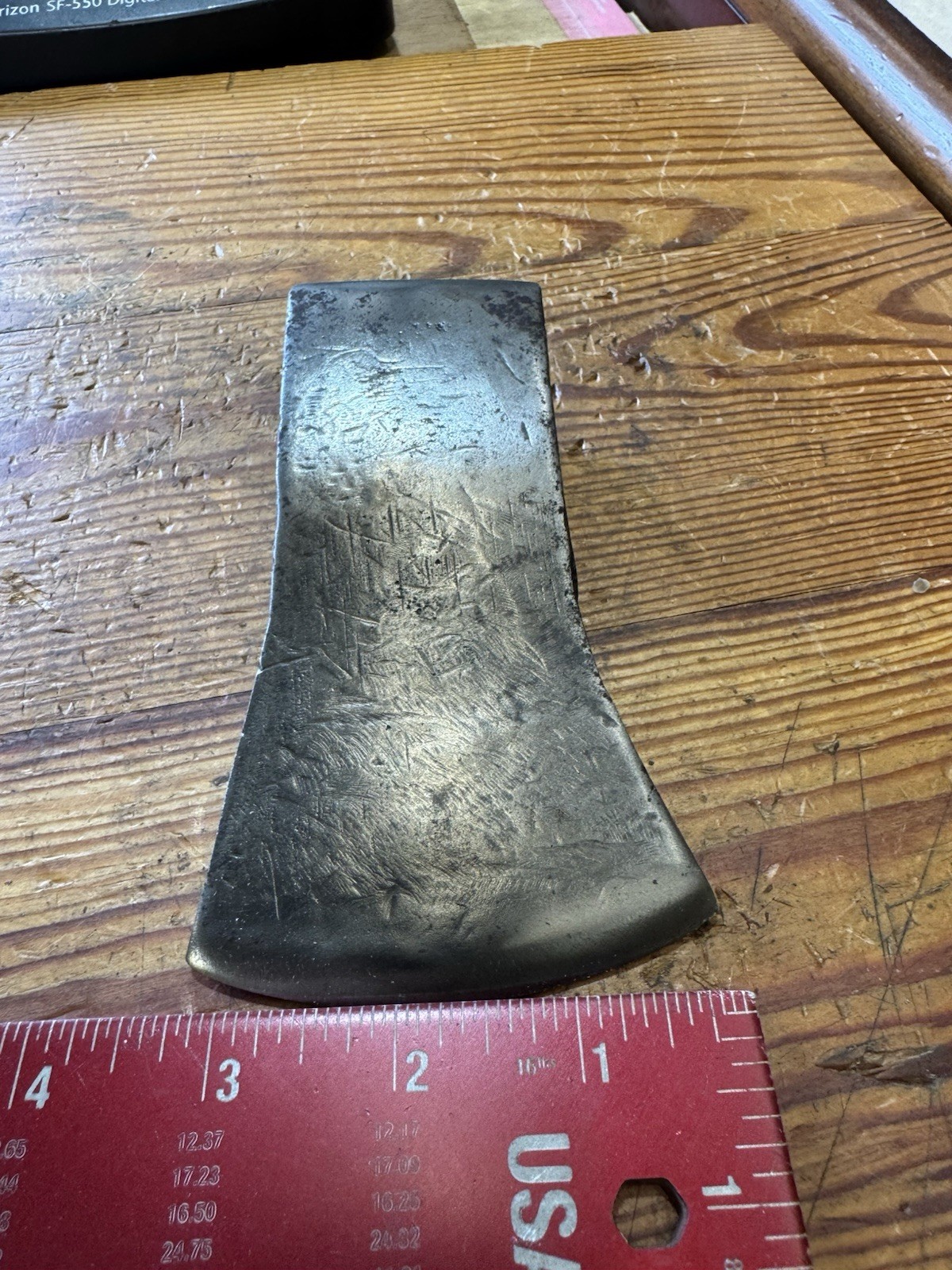 Vintage Thick Unmarked Hatchet Head 1-1/2” Eye 1lb 9oz (251)