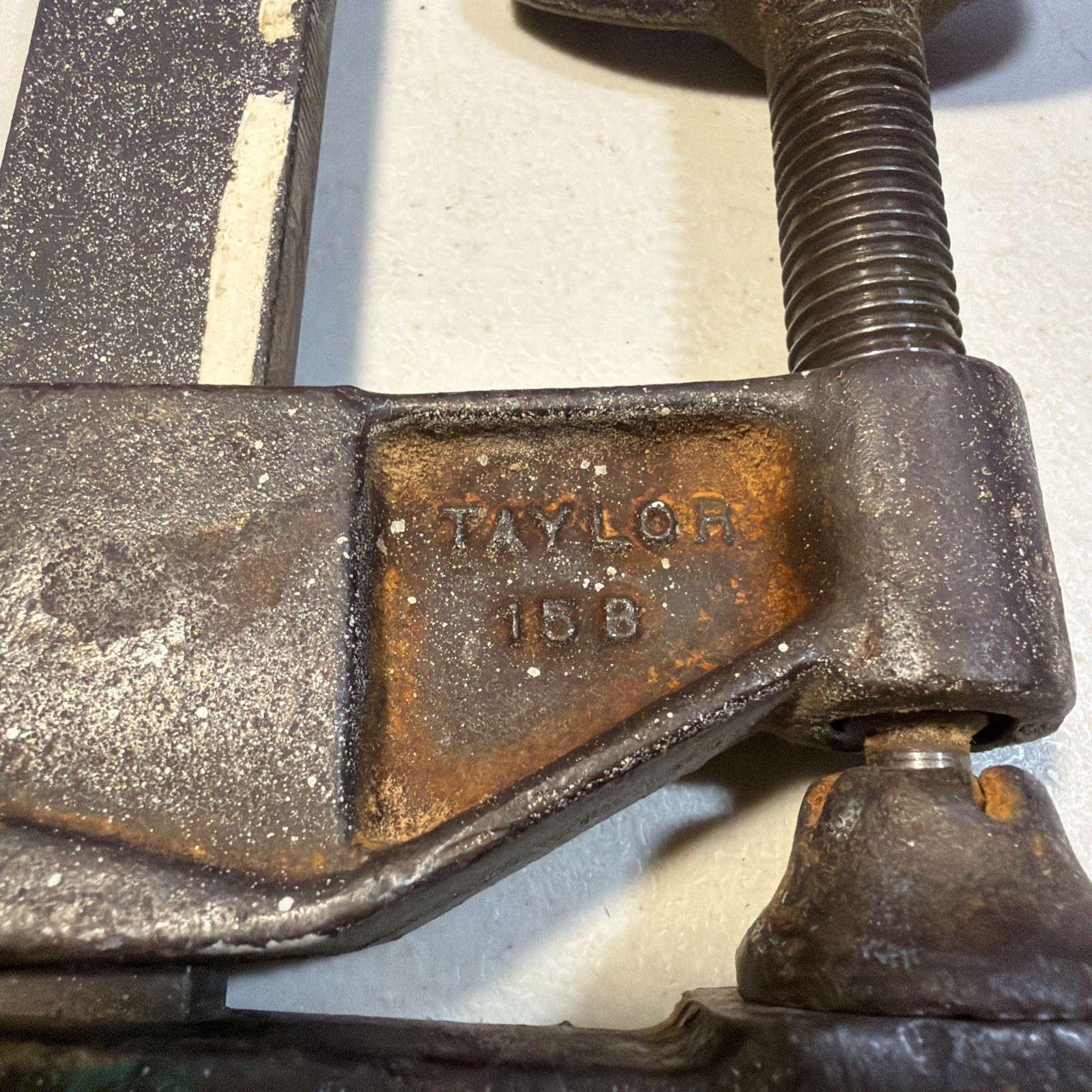 James L Taylor Mfg Co – Heavy Duty 16″ Bar Clamps PAIR – 14A/14B & 15A/15B
