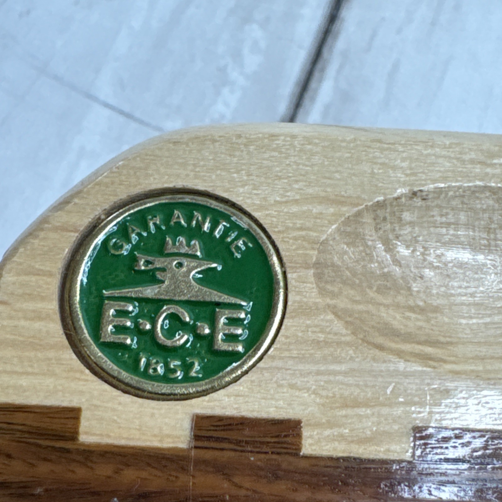 E.C.E Small Block Wood Plane Nr.249P Orig Box German 39mm Garanite
