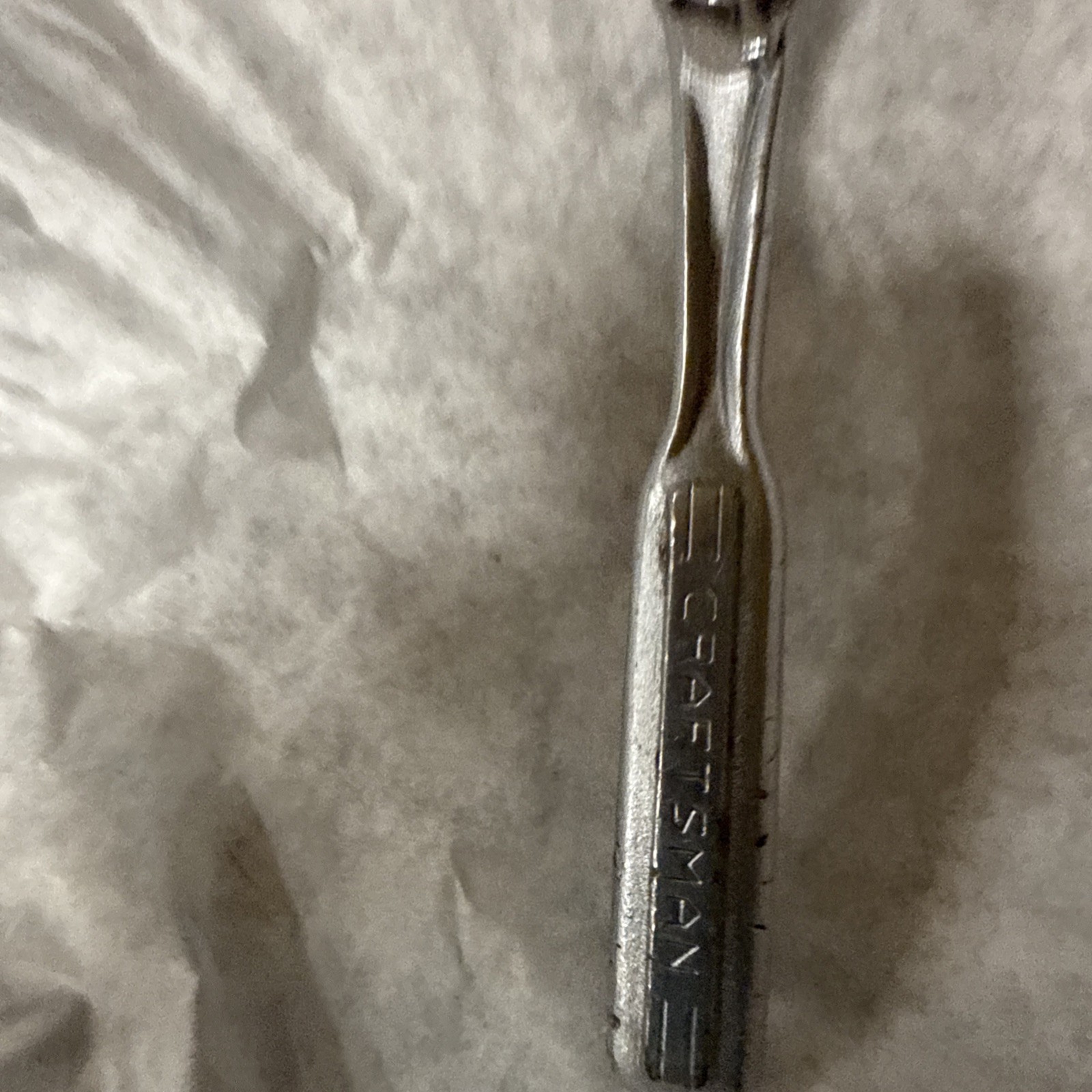 Vintage Craftsman -V- Series Ratchet 3/8″ Drive Quick Release Oil Hole VGUC USA