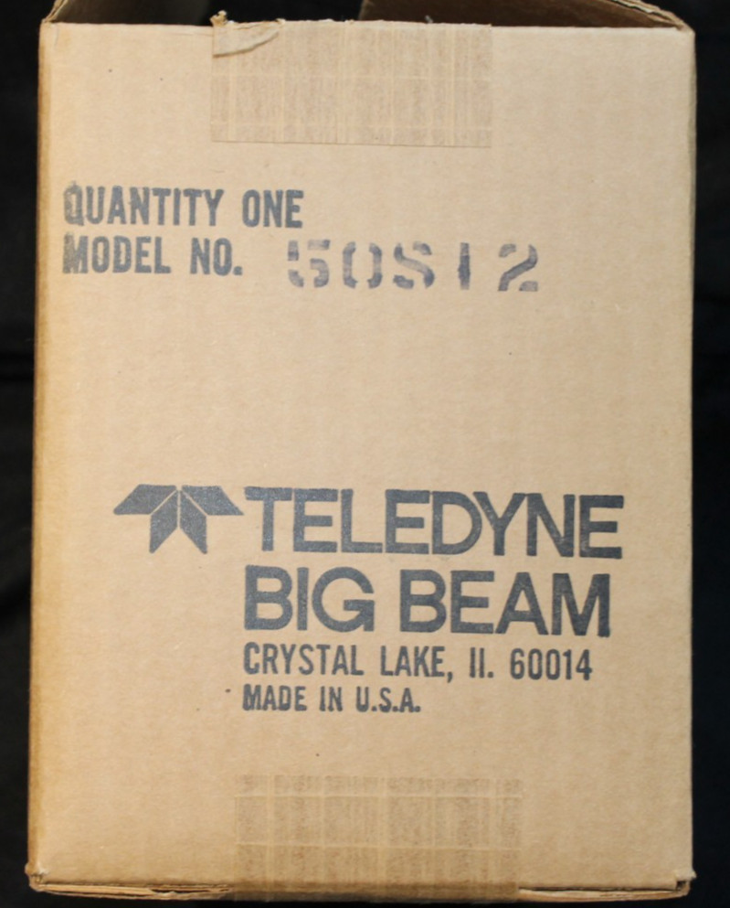 Vintage 1970s Teledyne Big Beam Model 50S12 Automotive / Marine Search Light New