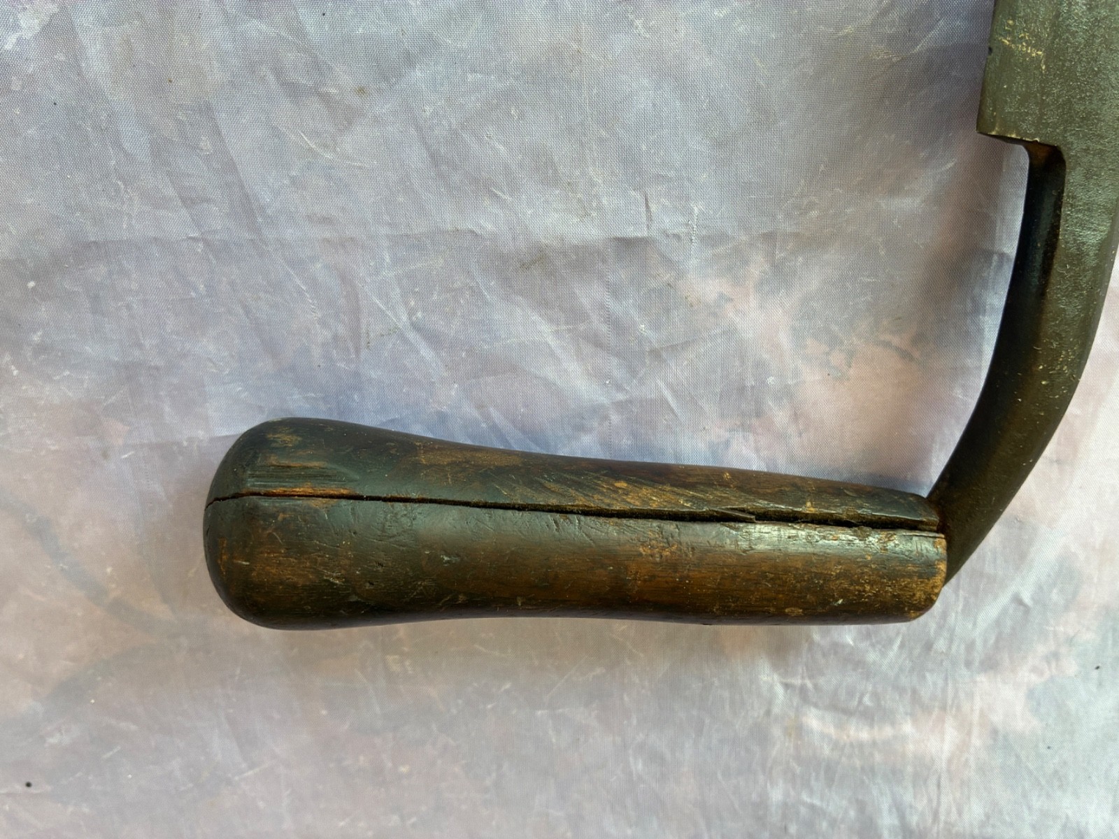 VINTAGE MAST SHAVE DRAW KNIFE W 9″ CUTTING EDGE – VERY GOOD CONDITION