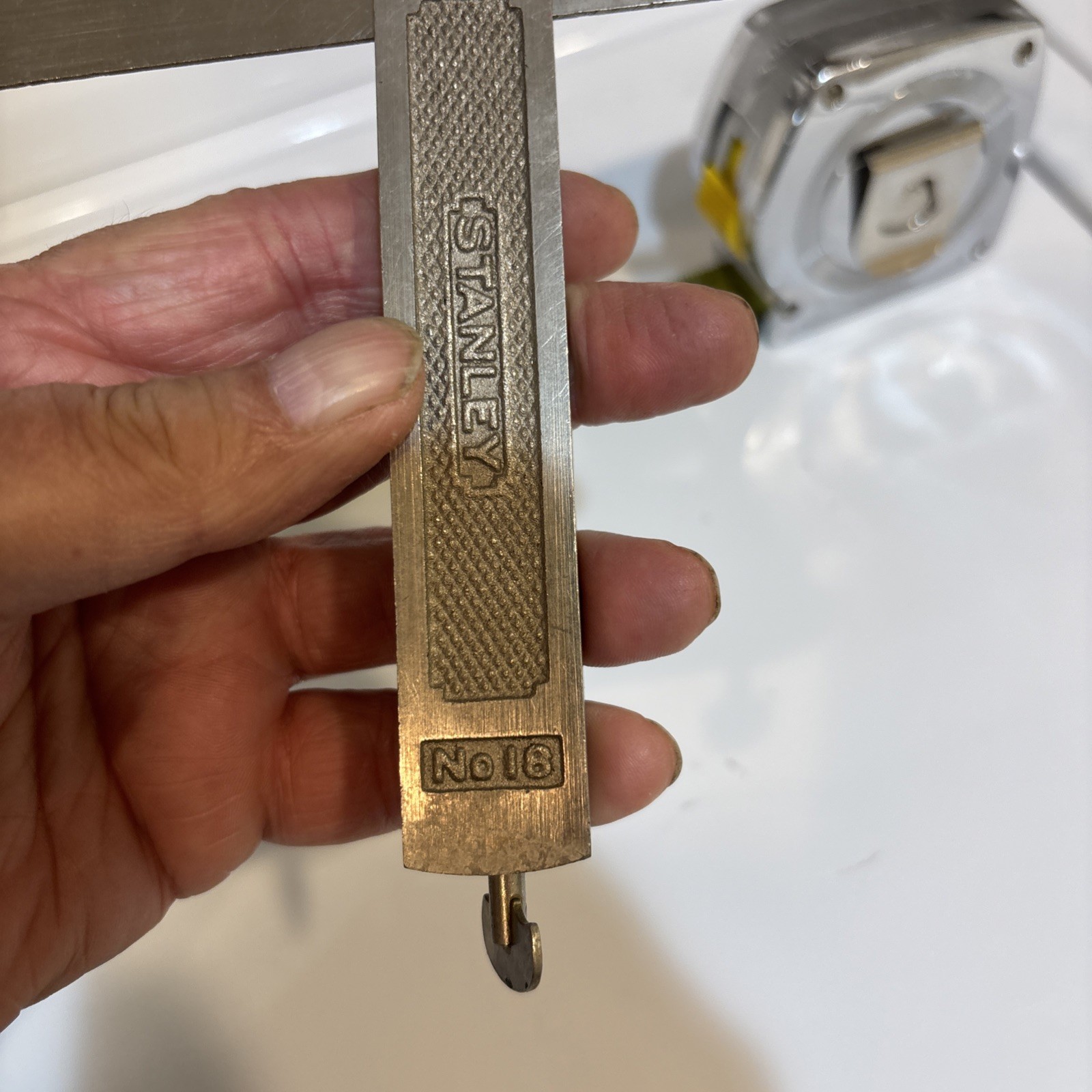 Stanley No. 18 Metal Sliding T Bevel Square Vintage FREE SHIPPING