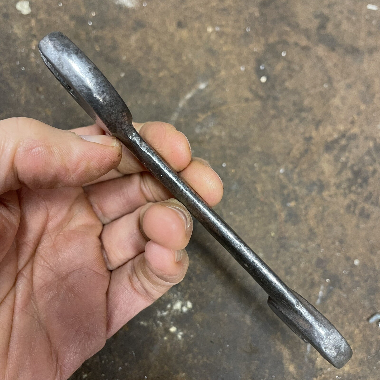 Vintage Williams Open End Wrench Lathe Tool #761B 11/16″ & 1/2″