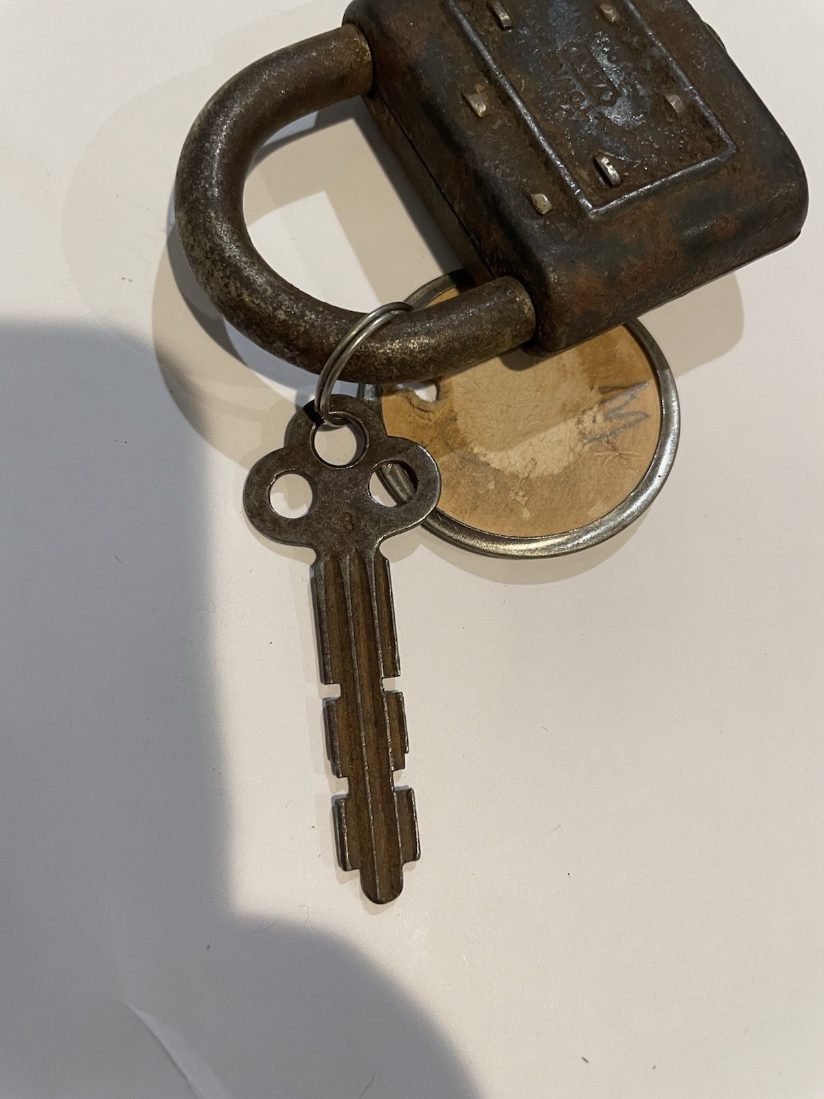 Vintage Yale Towne PadLock The Junior Vulcan Locks With Key Made In USA