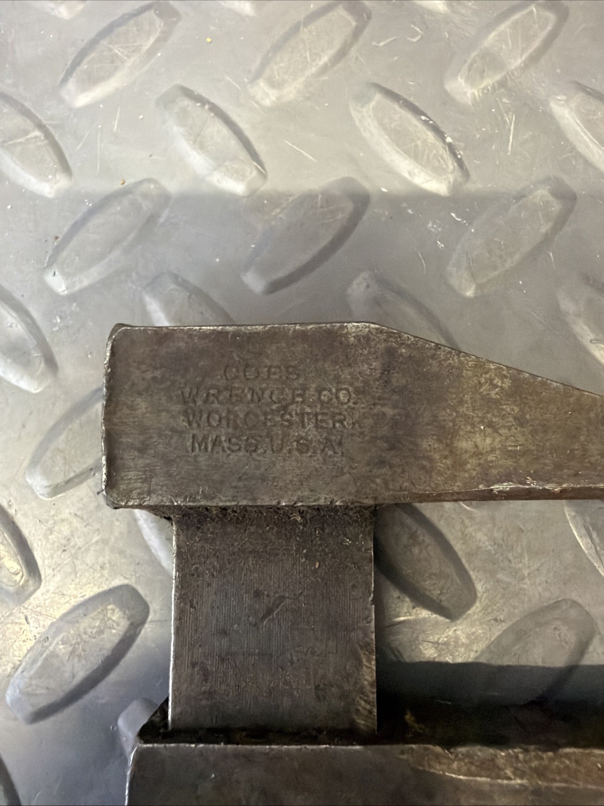 Vintage Coes Wrench Co Railroad Monkey Wrench Worcester Mass. 12-1/4″ Length USA