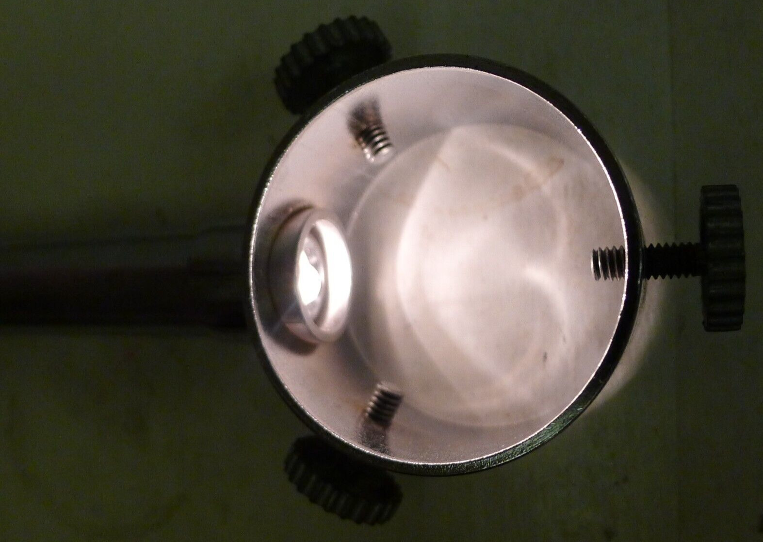 Ray-O-Vac Penlight C19-S Flashlight Toggle Switch Model w/Rare Attachment-TESTED